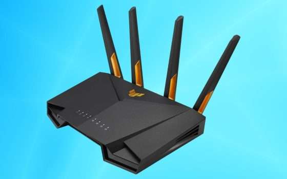 Router ASUS WiFi 6 estendibile con mobile tethering: ottimo SCONTO su Amazon (-35%)