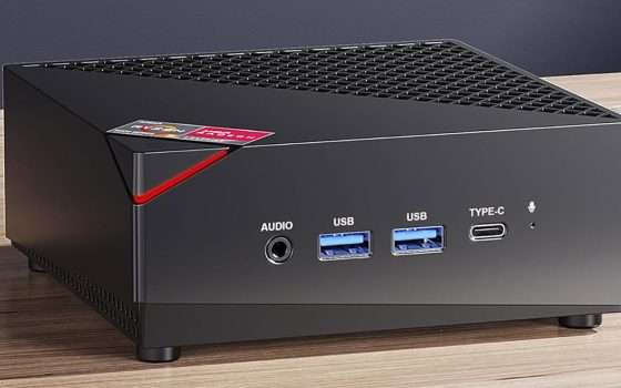 Mini PC (Ryzen 7, 16/512GB) protagonista con questa PROMO