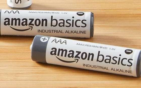 Batterie AAA: MAXI SCORTA 200x con lo sconto Amazon Basics