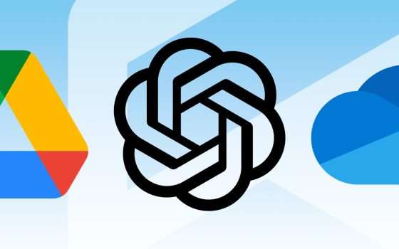 ChatGPT può importare file da Google Drive e OneDrive