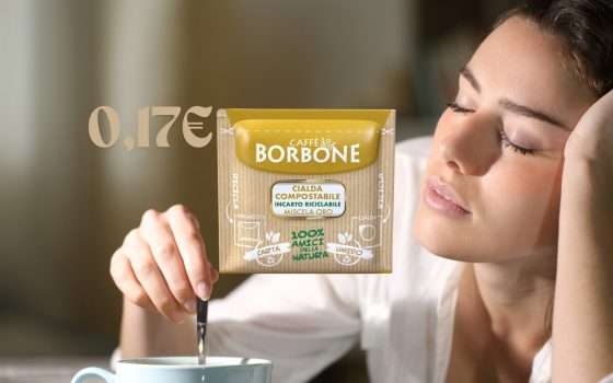 Cialde Caffè Borbone Miscela Oro a soli 0,17€ su Amazon
