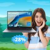 HUAWEI MateBook D 16: eleganza e potenza in MEGA sconto del 28%