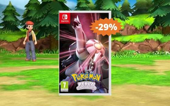 Pokémon Perla Splendente: MEGA sconto del 29% su Amazon