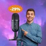 Microfono Razer Seiren V2 X: sconto ESCLUSIVO del 29%