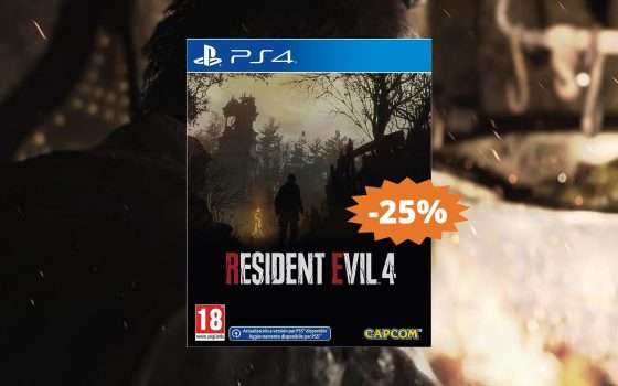 Resident Evil 4 per PS4: un'avventura HORROR nostalgica (-25%)