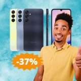 Samsung Galaxy A25: CROLLO del prezzo su Amazon (-37%)
