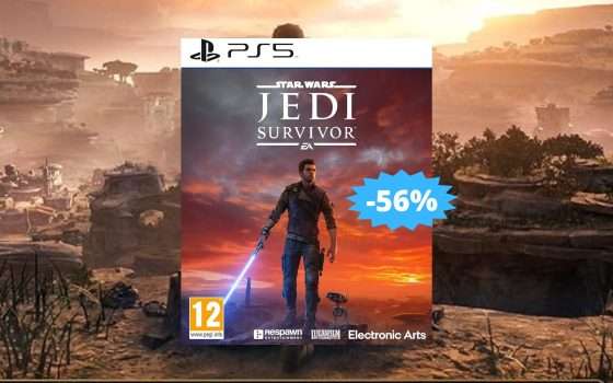 Star Wars Jedi Survivor per PS5: CROLLO del prezzo su Amazon (-56%)