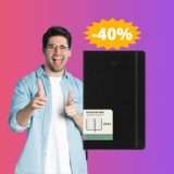 Agenda settimanale Moleskine: un AFFARE da non perdere (-40%)