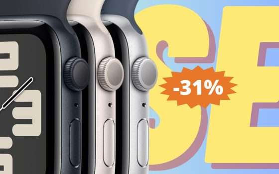 Apple Watch SE: MEGA sconto del 31% su Amazon