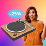 Giradischi House of Marley: sconto IMPERDIBILE del 25%
