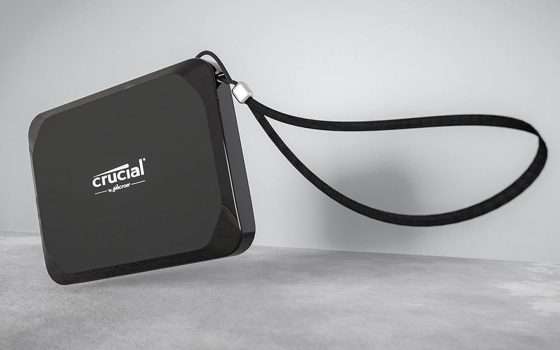 Crucial X9: SSD portatile da 1 TB in OFFERTA a TEMPO