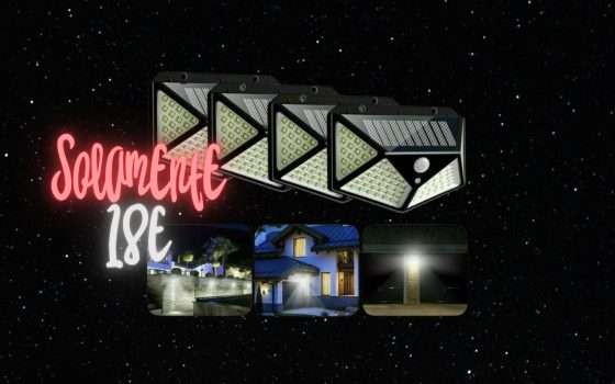 Faretti Solari LED da esterno: 6 pezzi a soli 18€ su eBay