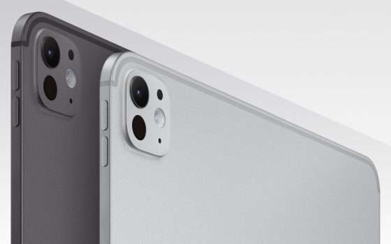 iPad Pro M4: effetto grana visibile sul display