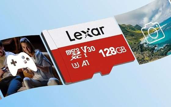 microSD Lexar da 128 GB: non perdere l'occasione, guarda l'offerta