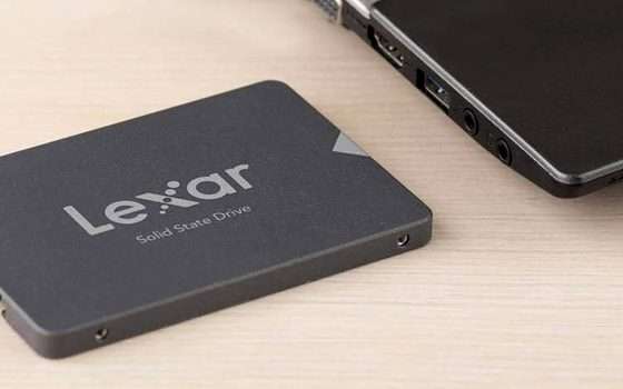 SSD Lexar NS100 (512 GB): Amazon taglia il prezzo