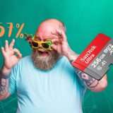 La mitica MicroSD 256GB SanDisk Ultra è in OFFERTA a -57%