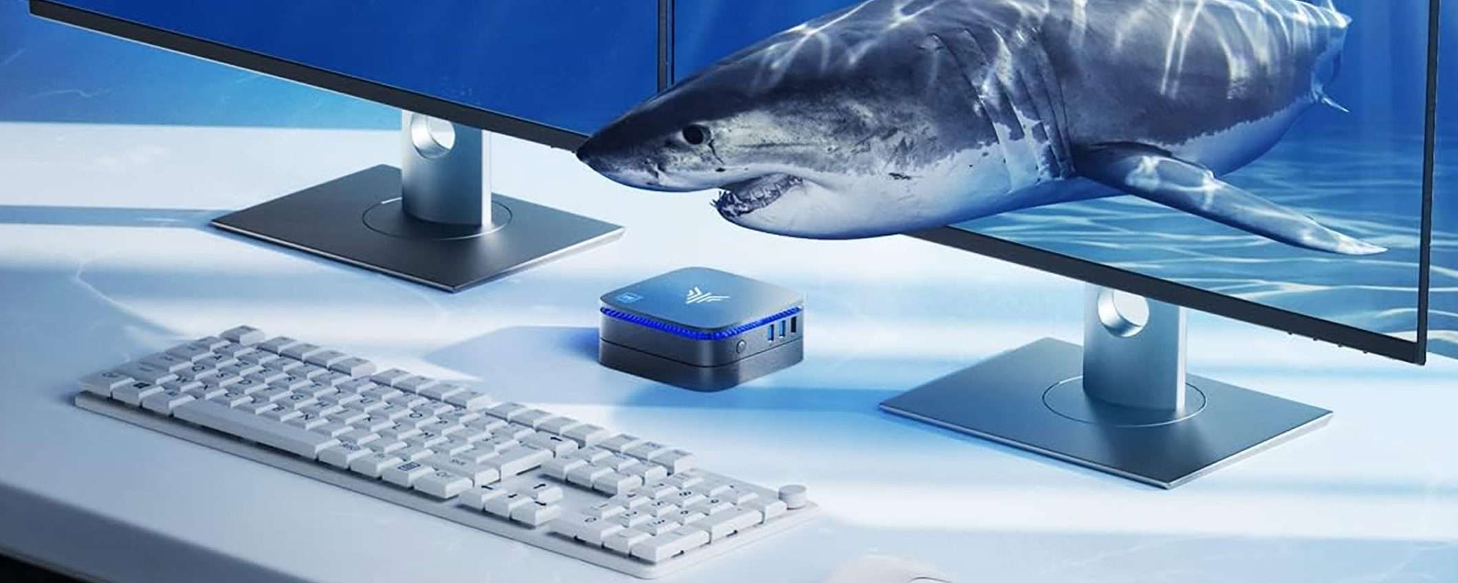 Mini PC NiPoGi (Intel, 8/256GB, W11) a PREZZO STRACCIATO