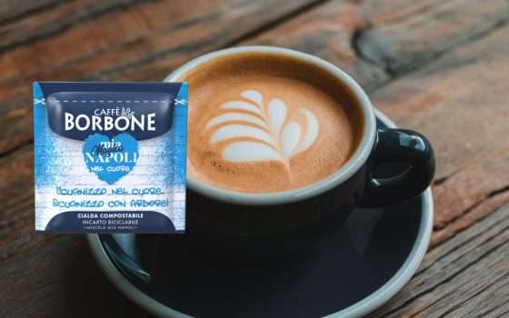 Offerta Cialde Caffè Borbone Mia Magica Napoli: 300 a 40€ (0,14€)