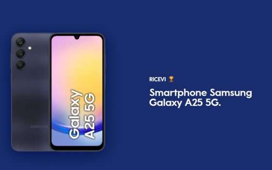 Samsung Galaxy A25 in regalo con l'ultima promo di Banca Mediolanum