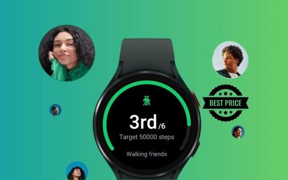 Samsung Galaxy Watch4 SOTTO i 100€ su Amazon