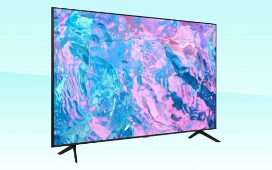TV 4K Samsung (50 pollici) a -40%: SCONTO ENORME