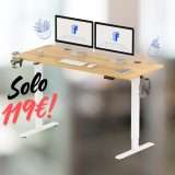 OFFERTA Scrivania Elettrica regolabile in altezza a soli 119€