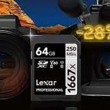 SD 64GB Lexar: perfetta per foto e video al 28% di sconto