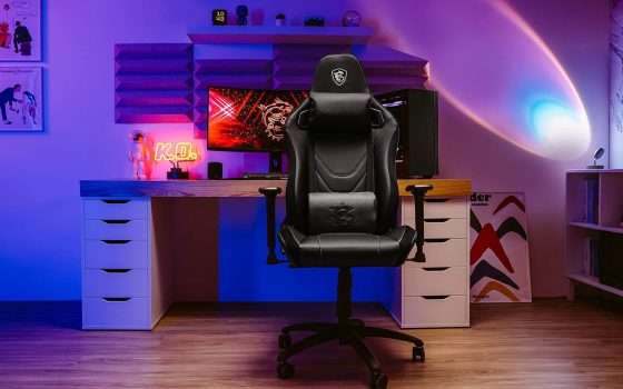 Sedia gaming MSI MAG CH130 X a soli 199,99€ (Super Outlet MediaWorld)