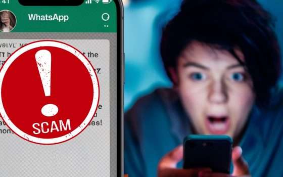 WhatsApp e il messaggio truffa: come non cadere nella trappola