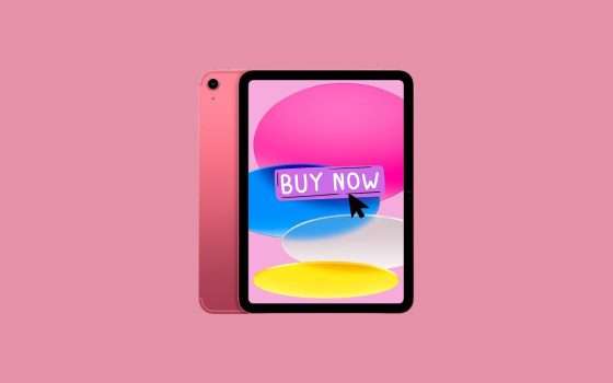 iPad (2022) Rosa da 64GB a un prezzo ASSURDO con CODICE SCONTO