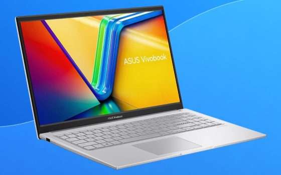 ASUS Vivobook (i5, 16GB RAM, 1TB SSD) con 200 euro di sconto Amazon: anche a rate