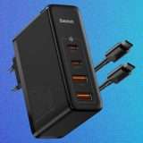 Caricatore USB-C 100W con porte multiple: sconto di 20 euro su Amazon (coupon)
