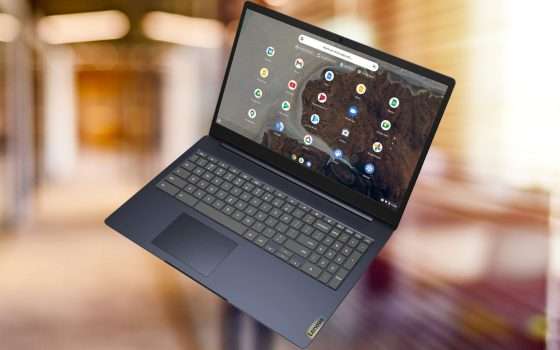 Lenovo IdeaPad 3: il chromebook in offerta al minimo storico (-37%)