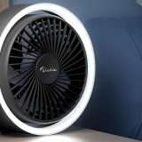 Mini ventilatore da tavolo USB con luce LED a 11 euro in doppio sconto Amazon
