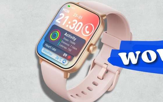 Smartwatch a prezzo REGALO: chiamate Bluetooth e funzioni avanzate