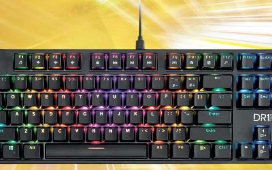 Tastiera meccanica da gaming a 13 euro: sconto ESCLUSIVO su Amazon