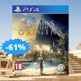 Assassin's Creed Origins per PS4: sconto FOLLE del 61%