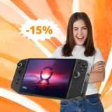 Console portatile Lenovo Legion Go: OLTRE 100 euro di sconto