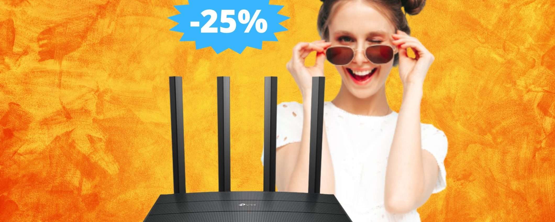 TP-Link Archer AX18: MIGLIORA la tua connessione (-25%)