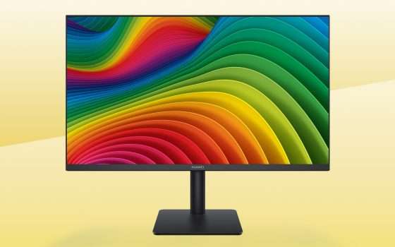 Monitor HUAWEI (23,8 pollici, Full HD) al MINIMO STORICO -43%