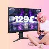 Monitor Gaming Samsung Odyssey G3 in OFFERTA a soli 129€
