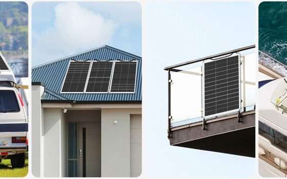 Energia con l'OFFERTA sul pannello 100W per camper e balcone