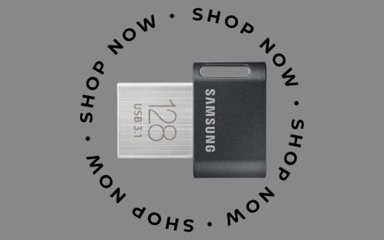 Pendrive Samsung Fit Plus da 128GB: a soli 12€ dovreste correre per acquistarlo!