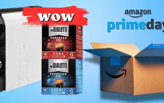 Bialetti Gioia + 32 capsule, il prezzo di soli 54€ è un AFFARE