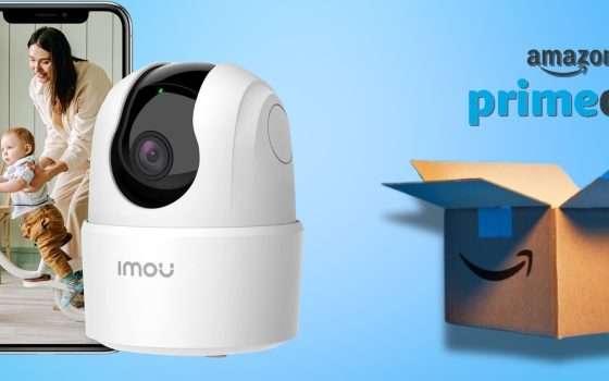 In vacanza mentre casa è SICURA con questa telecamera WiFi 360°