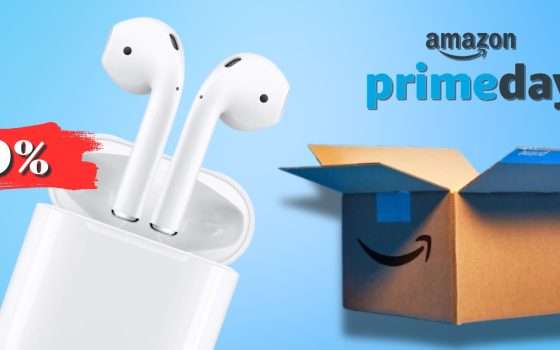 Apple AirPods PROTAGONISTE per Prime Day 2024: sconto 39%