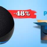 Echo Dot di 5ª generazione, sconto IMPERDIBILE 48% per i Prime Day