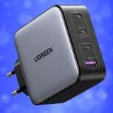 Caricatore GaN 100W 4 porte in MAXI SCONTO su Amazon (-45%)