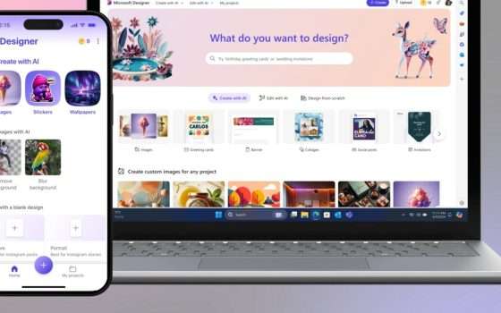 Microsoft Designer: app e integrazione con Foto