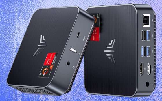 Mini PC (Ryzen 7, 16GB DDR4, SSD 512GB): 150€ di sconto SUBITO (Amazon)